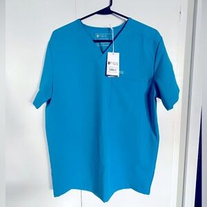 FIGS men’s Extreme Blue Scrubs size Small